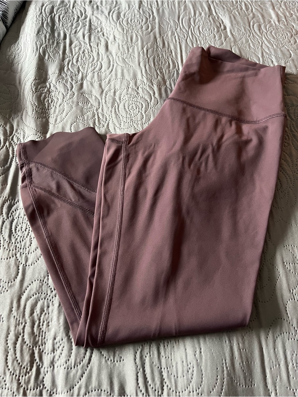 lululemon athletica High-Rise Crops in Mauve Pink